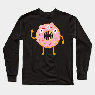 Monster Donut. Long Sleeve T-Shirt